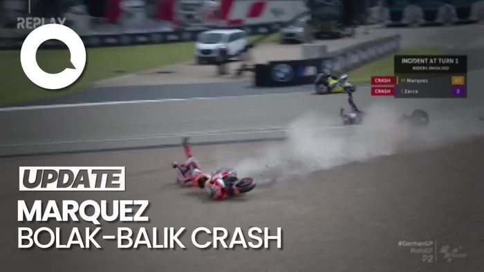 Marc Marquez Crash Melulu