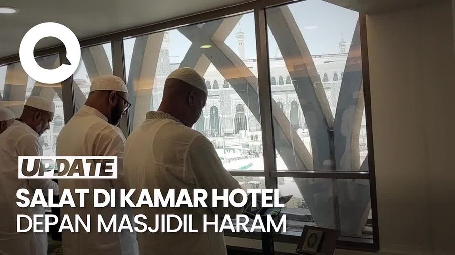Ketentuan Ikut Salat di Masjidil Haram dari Kamar Hotel Penginapan Haji