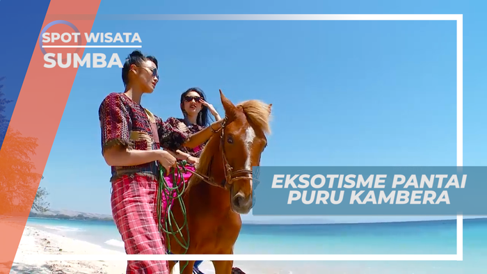 Menikmati Eksotisme Pantai Puru Kambera yang Tenang dan Asri Alami, Sumba 