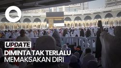 Masjidil Haram Dipenuhi Lautan Manusia, Ini Anjuran untuk Jemaah Haji