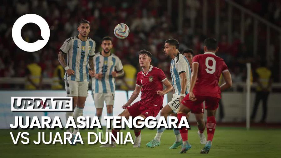 Indonesia Tumbang 0-2 di Tangan Argentina