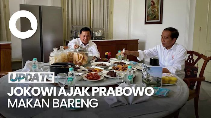 Jokowi Ajak Prabowo Makan Siang Kemarin Sambil Bahas Masalah Aktual