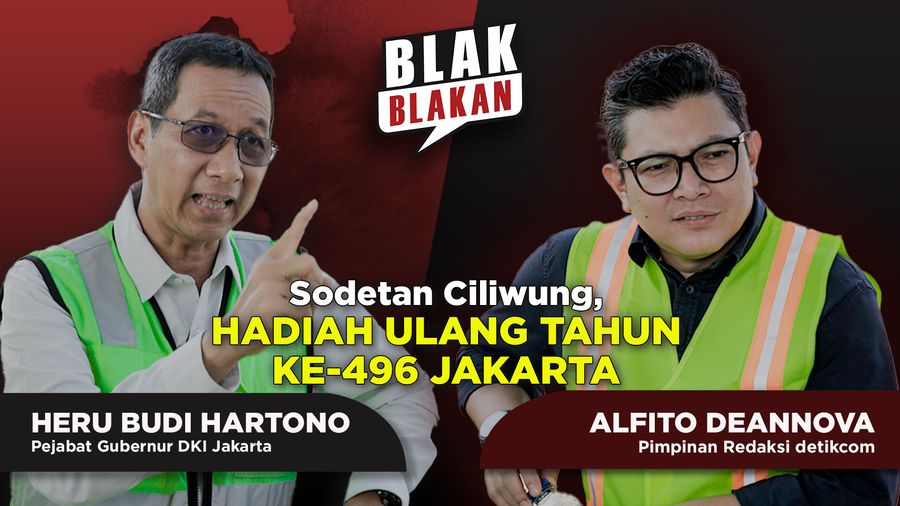 Sodetan Ciliwung, Kado Ulang Tahun Jakarta Ke-496