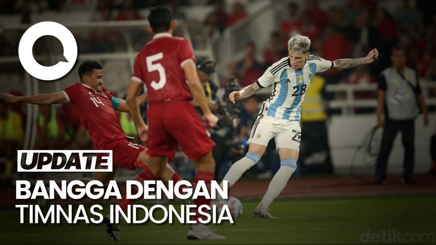 Kata Puan-AHY Usai Nonton Laga Indonesia Vs Argentina
