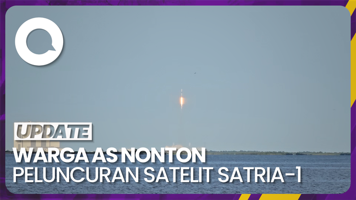 Lihat Lagi Antusiasme Warga AS di Peluncuran Satelit Satria-1