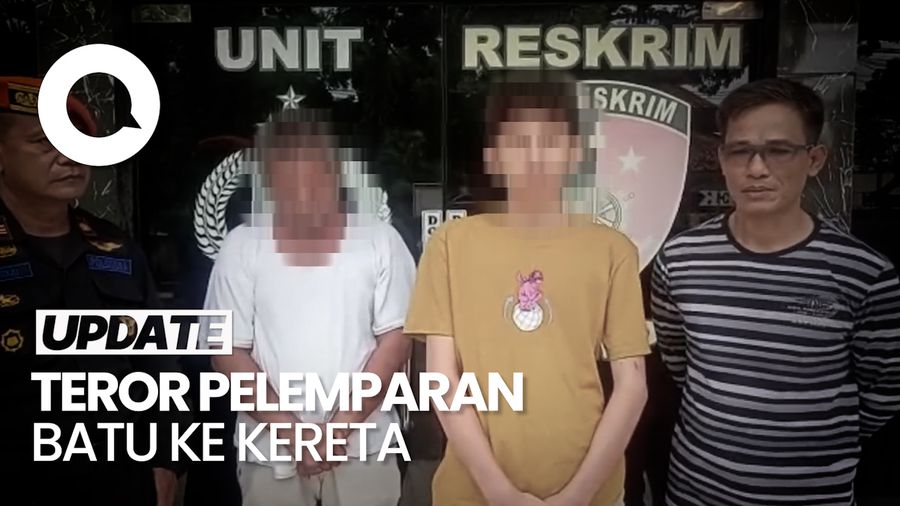 Pelaku Pelemparan Batu ke KA Argo Cheribon di Cikampek Ditangkap