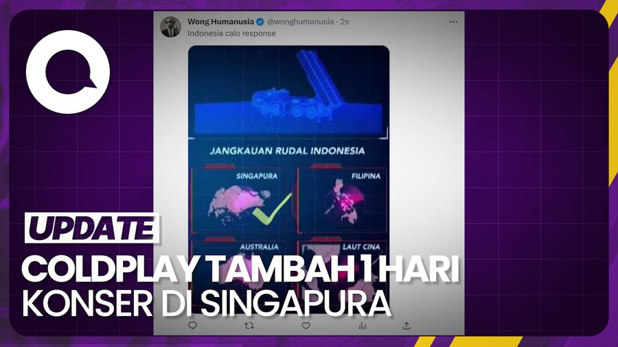 Respons Fans Usai Coldplay Umumkan Gelar Konser 5 Hari di Singapura