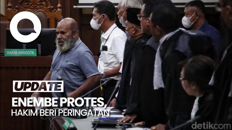 Hakim Ingatkan Lukas Enembe Taati Sidang, Ancam Sidang Online