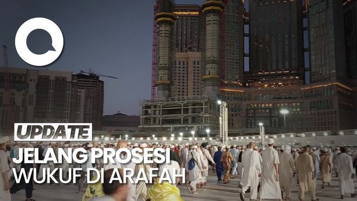 Jemaah Haji Mulai Pantau Tempat Wukuf di Arafah