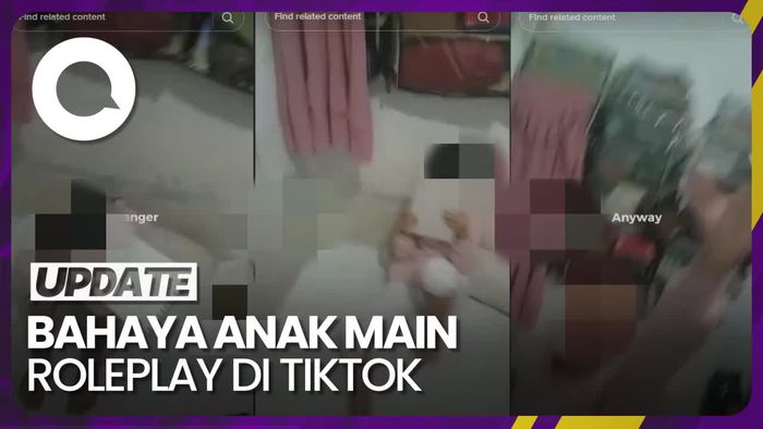 Viral Anak Main Roleplay di TikTok, Ini Bahayanya