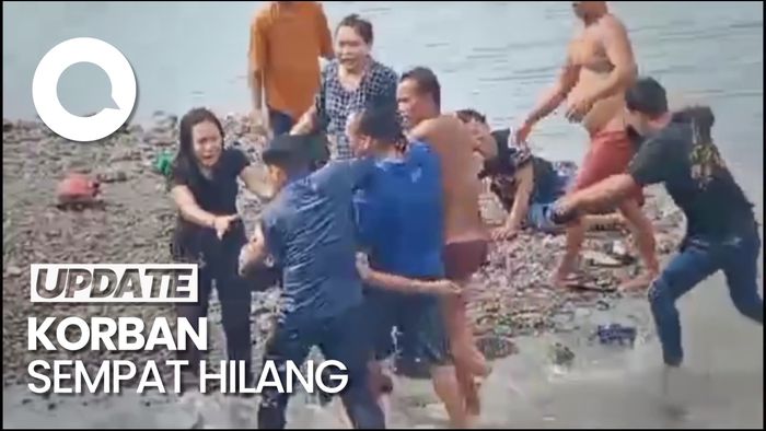 Kakek di Palopo Tewas Tenggelam saat Selamatkan Cucu Hanyut di Pantai