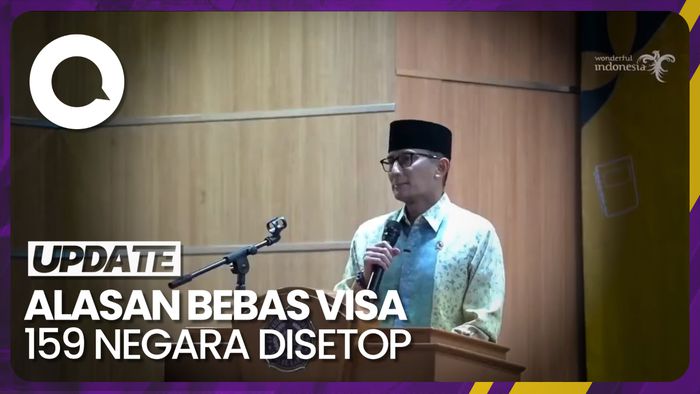 Sandiaga Uno Sebut Bebas Visa untuk 159 Negara Tak Efektif
