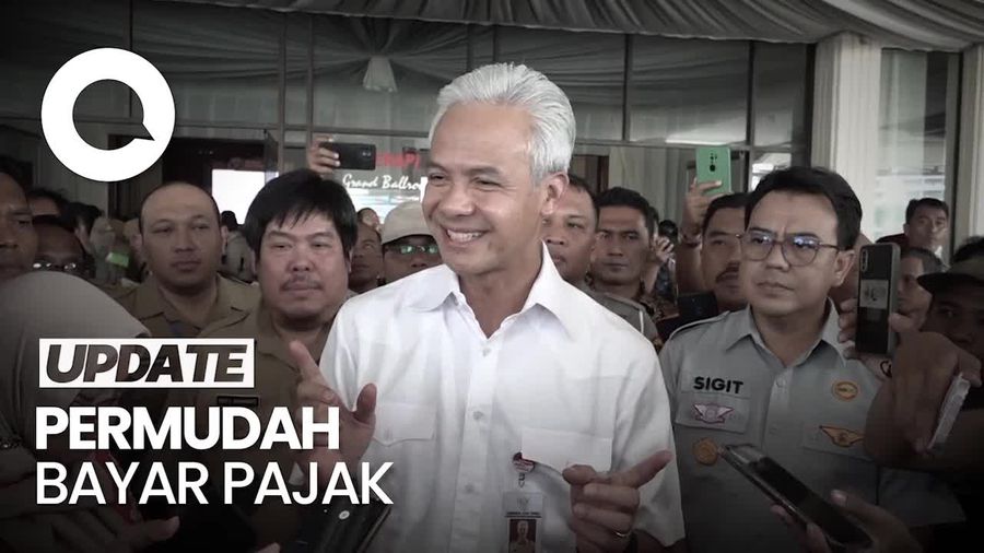 Ganjar Luncurkan Samsat Budiman untuk Mudahkan Warga Bayar Pajak