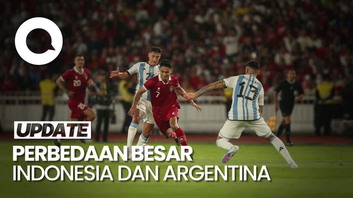 Indonesia Memang Beda Kelas dengan Argentina