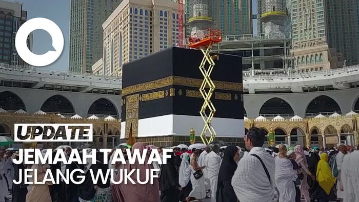 Jemaah Arminareka Tawaf Sunah Jelang Wukuf