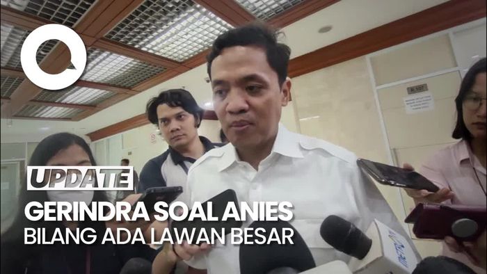 Anies Singgung Ada Lawan Besar, Gerindra Husnuzan