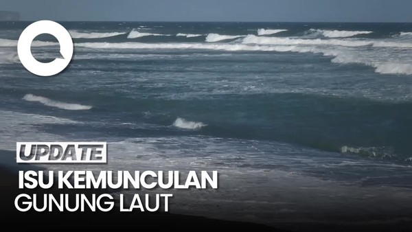 BMKG Jawab Isu Kemunculan Gunung Laut di Perairan Pacitan