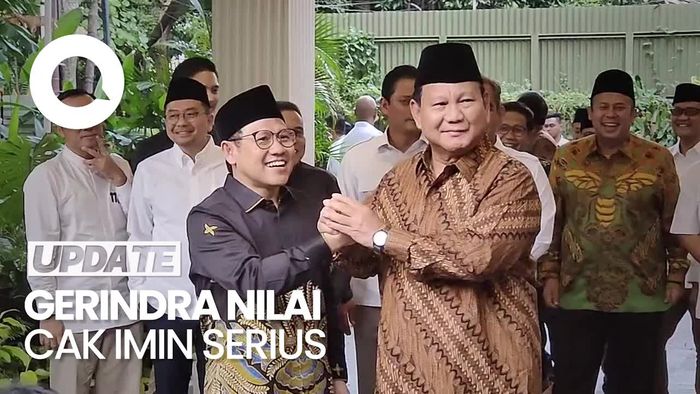 Gerindra Sambut Baik Kabar Cak Imin Dipingit Jelang Pilpres 2024