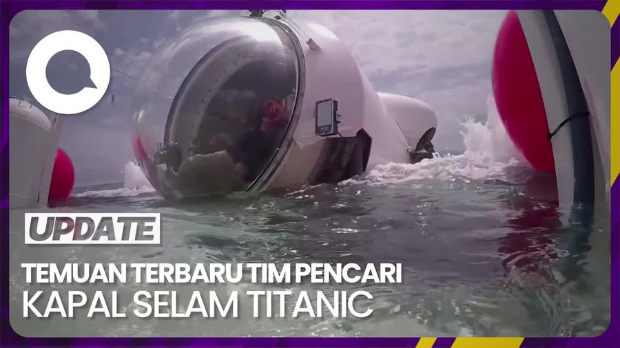 Tim Pencarian Kapal Selam Titanic Deteksi Suara Dentuman di Atlantik Utara