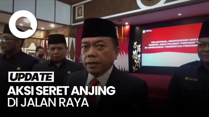 Gubernur Jambi Minta Pelaku Seret Anjing di Jalan Raya Dipidana
