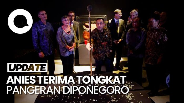 Jubir soal Anies Terima Tongkat Pangeran Diponegoro: Tugas Kenegaraan 