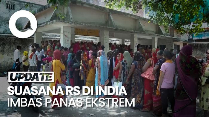 RS di India Kewalahan Terima Lonjakan Pasien Imbas Cuaca Panas Ekstrem