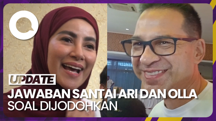Reaksi Ari Wibowo dan Olla Ramlan yang Mendadak Dijodoh-jodohkan