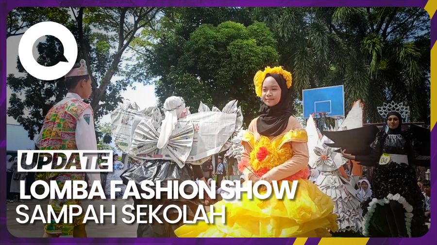Siswa SMP di Palopo Olah Sampah Jadi Busana untuk Fashion Show