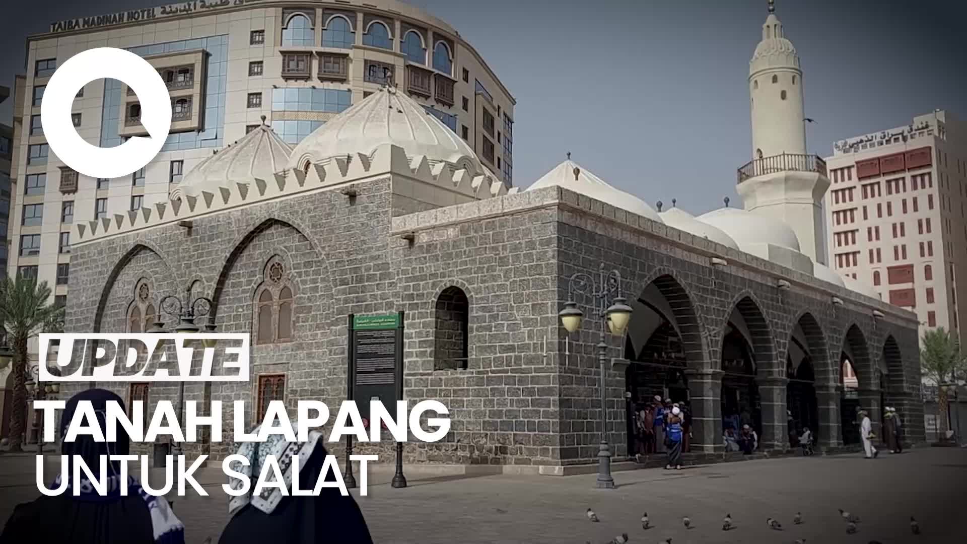 Pesona Masjid Al Ghamamah, Tempat Pertama Kali Nabi Salat Id