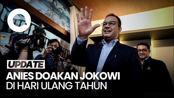 Anies Ucapkan Selamat Ulang Tahun ke Jokowi: Semoga Diberkahi Kesehatan