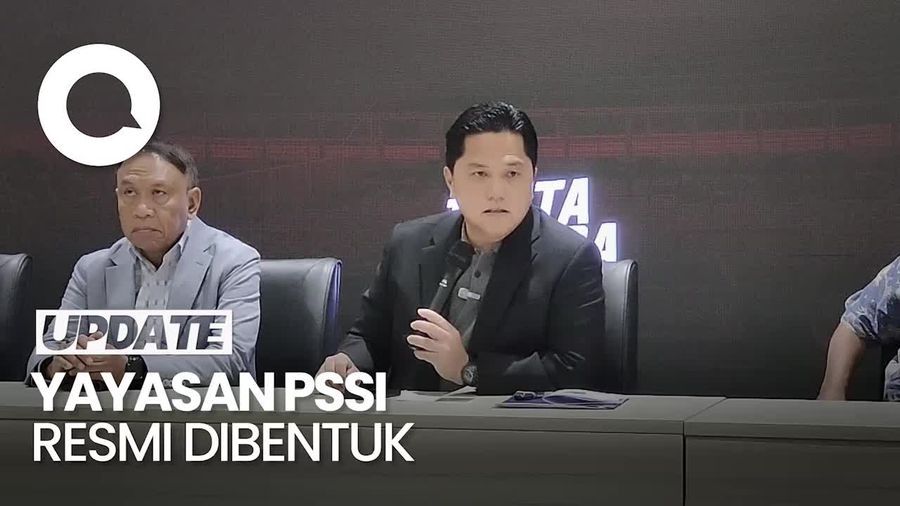 Erick Thohir Bentuk Yayasan PSSI, Fokus Kesehatan-Karir Mantan Pemain