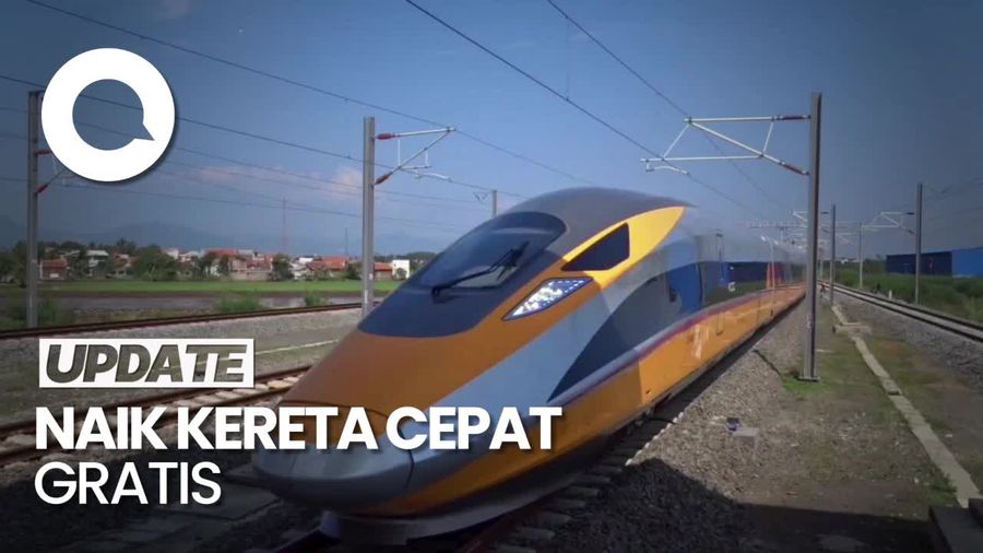 Pemerintah Gratiskan Tarif KCJB Selama 90 Hari