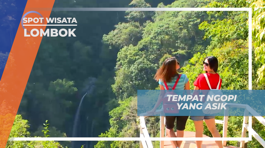 Menikmati Secangkir Kopi Berteman Pemandangan Alam Indah Kebun Kopi Senaru, Lombok