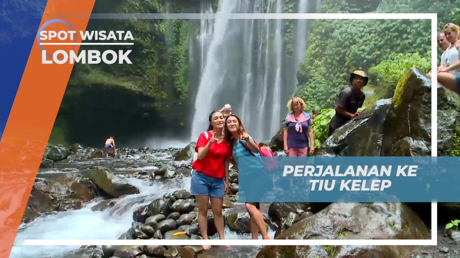Menikmati Perjalanan Menyusuri Hutan Menuju Air Terjun Tiu Kelep, Lombok
