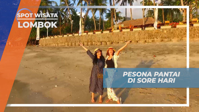 Menikmati Senja, Abadikan Momen Seru di Tepi Pantai, Lombok