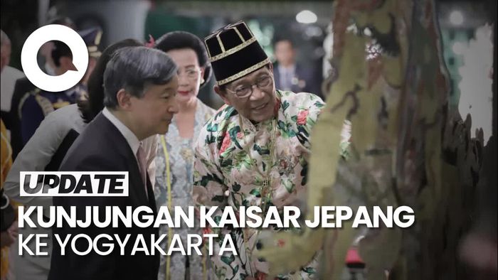 Momen Kaisar Jepang Berkunjung ke Keraton Yogyakarta