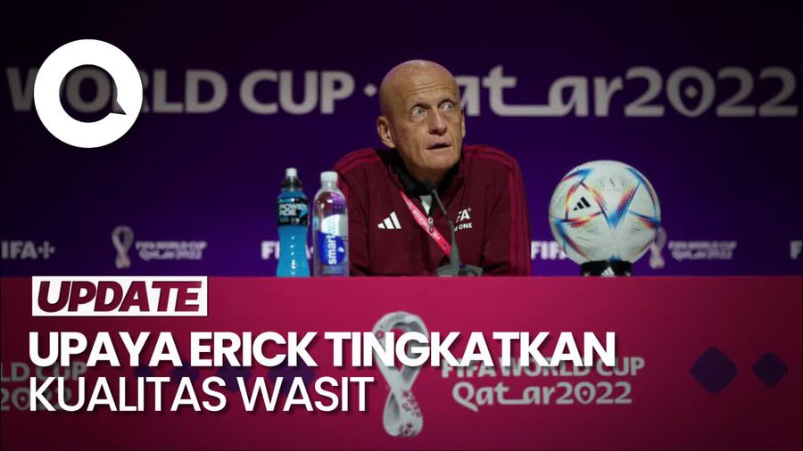 Erick Thohir Mau Undang Wasit Legendaris Collina ke Indonesia
