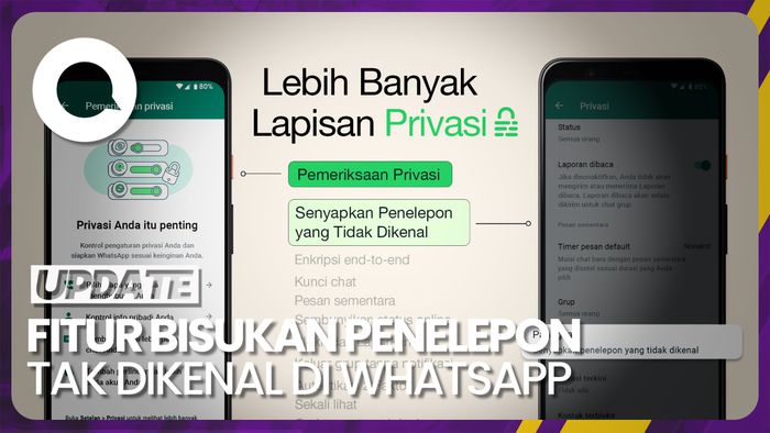  Jangan Khawatir! Kini WhatsApp Punya Fitur Silent Penelepon Tak Dikenal