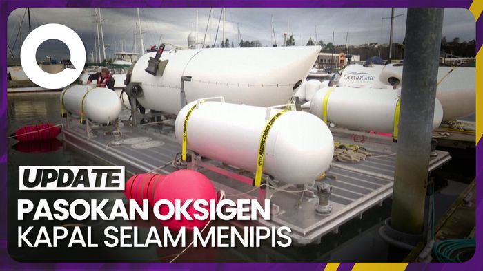 Kapal Selam Wisata Titanic yang Hilang Mulai Masuki Fase Kritis!