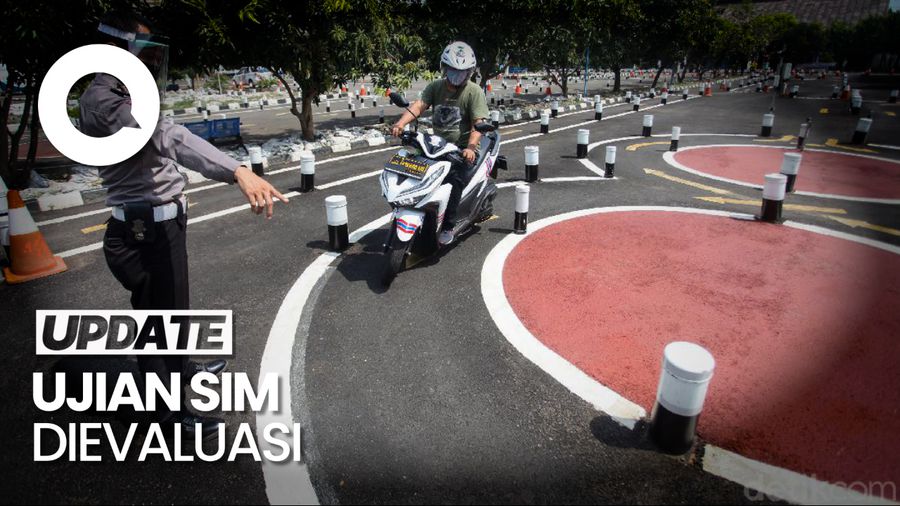 Korlantas Evaluasi Praktik Uji SIM Zig-zag dan Angka 8