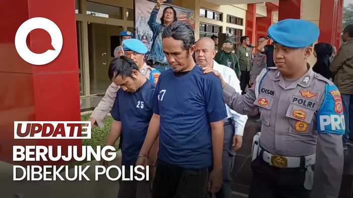Wajah Lesu Dua Bang Jago Usai Todong Pedang ke Polisi Bandung