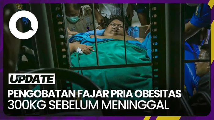 Rangkaian Pengobatan Fajri Pria Obesitas 300 Kg Sebelum Meninggal 