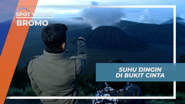 Menembus Suhu Dingin, Berburu Sunrise di Puncak Bukit Cinta, Bromo