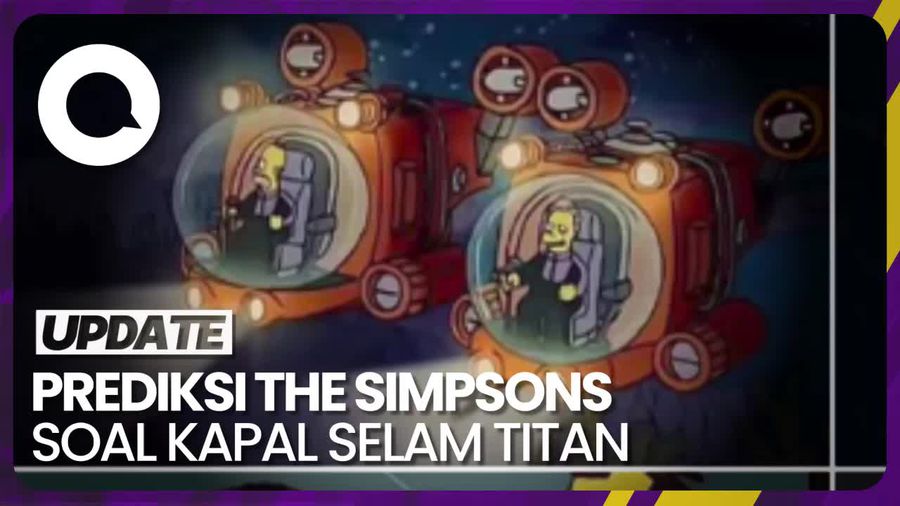 Viral Prediksi The Simpsons soal Tragedi Kapal Selam Titan