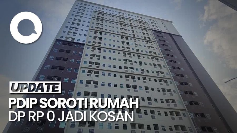 Rumah DP Rp 0 Jadi Kosan, PDIP DKI Minta Tindak Keras
