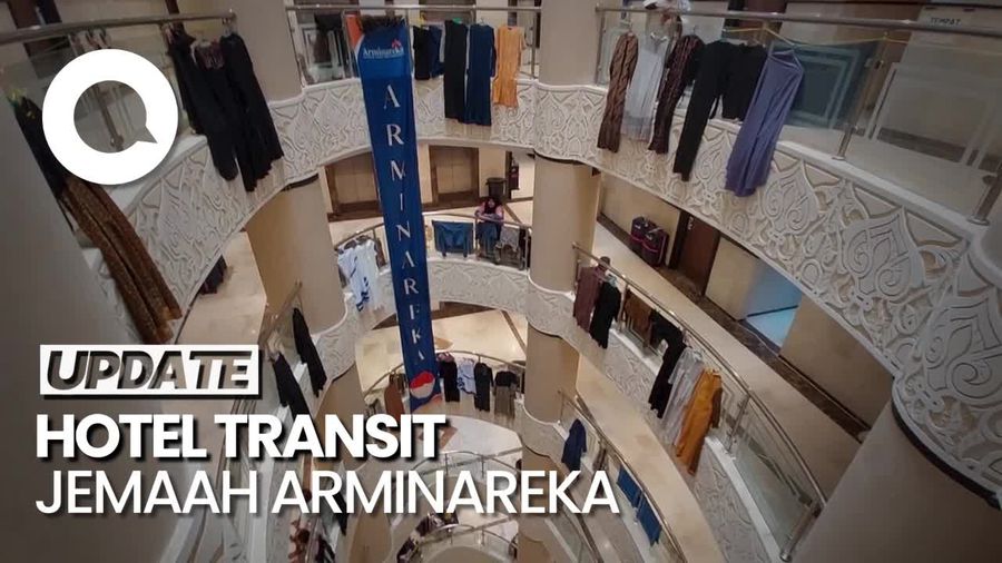 Penampakan Hotel Transit Jemaah Arminareka Perdana