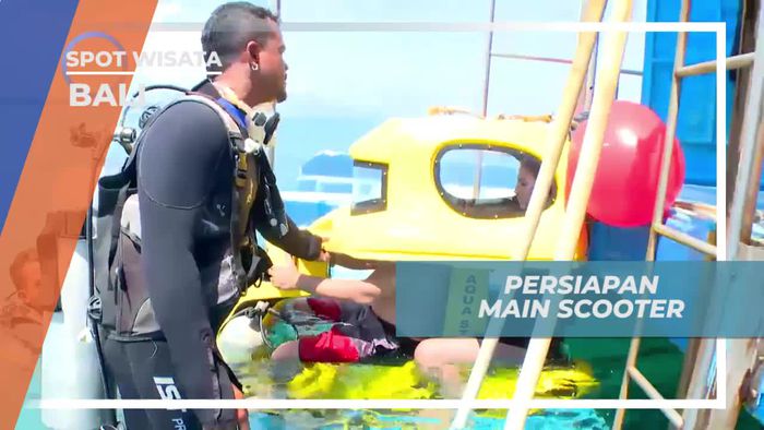 Bersiap Menjelajahi Bawah Laut Dengan Underwater Scooter Riding, Bali