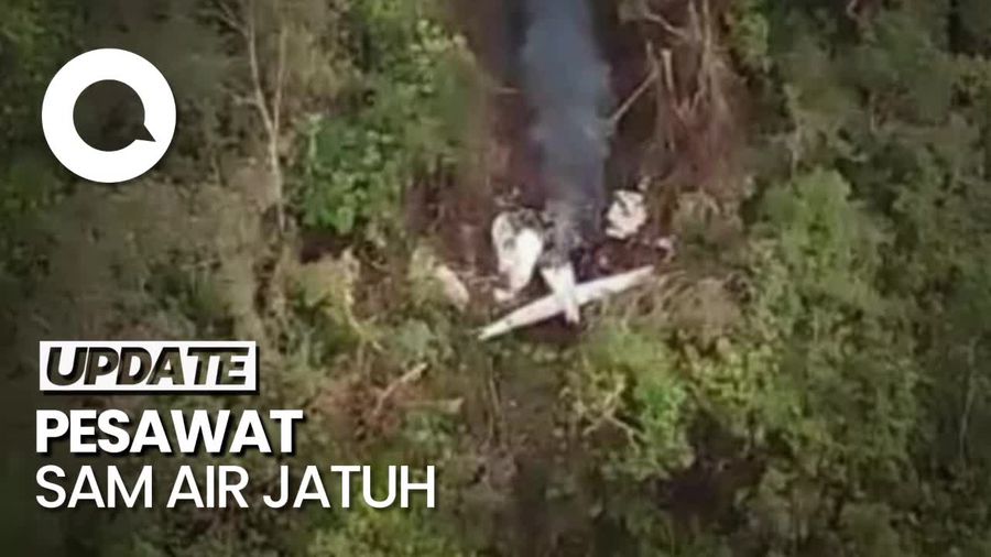 Detik-detik Pesawat SAM Air Hilang Kontak dan Jatuh di Pedalaman Papua