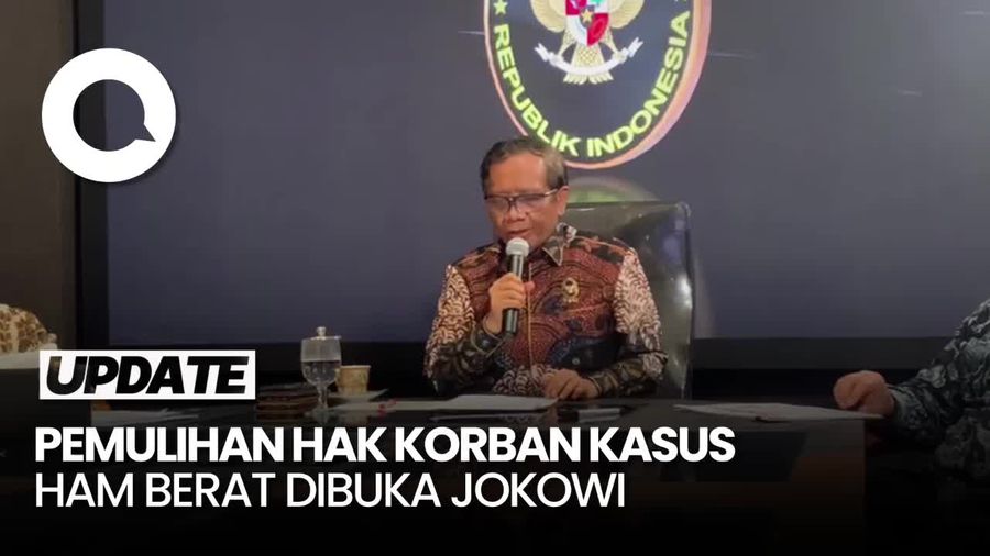 Mahfud: Kick Off Pemulihan Hak Korban Kasus HAM Berat Digelar 27 Juni