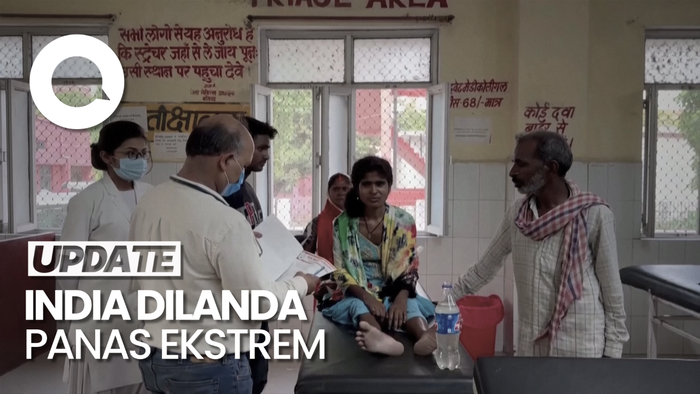 India Dilanda Gelombang Panas Ekstrem, Faskes dan Krematorium Penuh